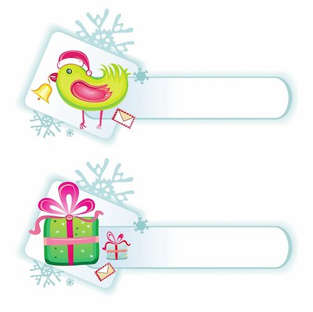 simsearch:400-09173301,k - Cute Christmas buttons with space for your text Stockbilder - Microstock & Abonnement, Bildnummer: 400-04154190