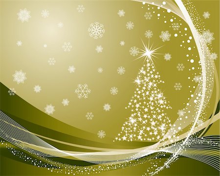 simsearch:400-04460641,k - Beautiful vector Christmas (New Year) background for design use Foto de stock - Super Valor sin royalties y Suscripción, Código: 400-04156149