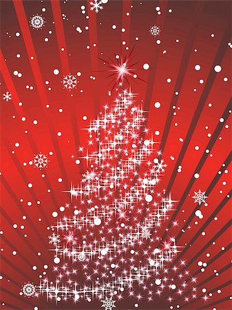 simsearch:400-04698451,k - Beautiful vector Christmas (New Year) background for design use Photographie de stock - Aubaine LD & Abonnement, Code: 400-04156154