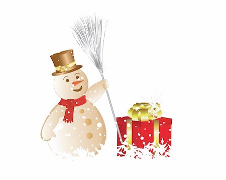 simsearch:400-04460641,k - Beautiful vector Christmas (New Year) background for design use Foto de stock - Super Valor sin royalties y Suscripción, Código: 400-04156158