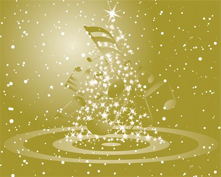 simsearch:400-04460641,k - Beautiful vector Christmas (New Year) background for design use Foto de stock - Super Valor sin royalties y Suscripción, Código: 400-04156153