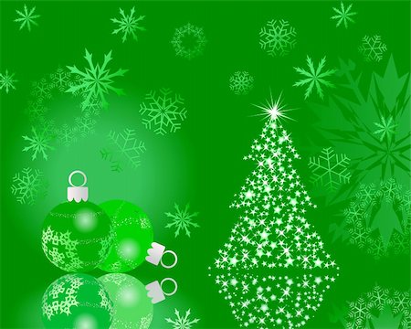 simsearch:400-04307541,k - Beautiful vector Christmas (New Year) background for design use Stock Photo - Budget Royalty-Free & Subscription, Code: 400-04159125