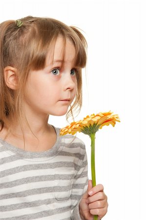 Little girl in grey Stock Photo - Budget Royalty-Free & Subscription, Code: 400-04150045
