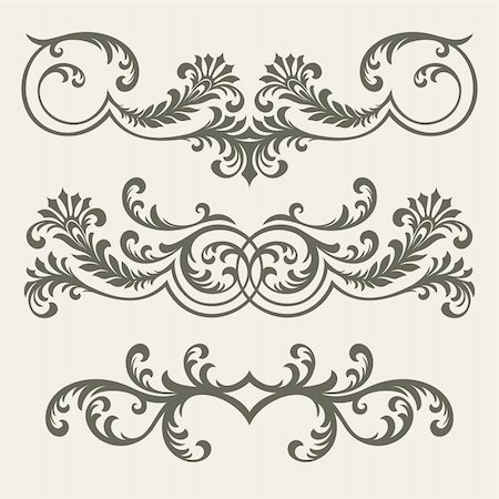 vector ornament In flower style Photographie de stock - Aubaine LD & Abonnement, Code: 400-04151511