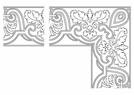 Openwork border vector Stock Photo - Budget Royalty-Free & Subscription, Code: 400-04153187