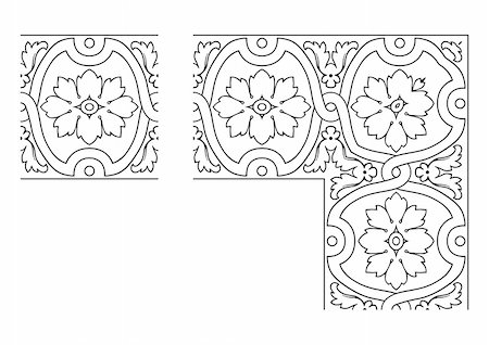 Openwork border vector Stock Photo - Budget Royalty-Free & Subscription, Code: 400-04153192