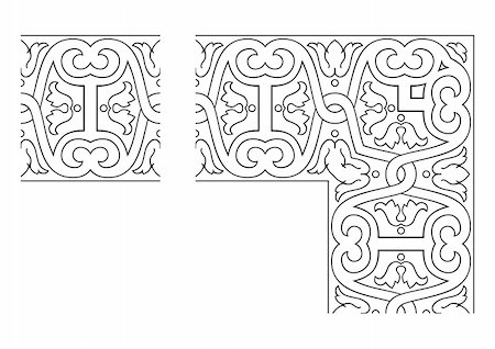 Openwork border vector Stock Photo - Budget Royalty-Free & Subscription, Code: 400-04153193