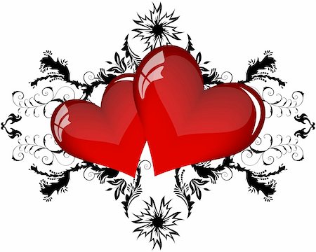 simsearch:400-04075707,k - Abstract Valentine's day card. Vector illustration. Stock Photo - Budget Royalty-Free & Subscription, Code: 400-04164888