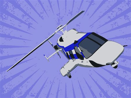 simsearch:400-04864158,k - Vector helicopter Stock Photo - Budget Royalty-Free & Subscription, Code: 400-04167256