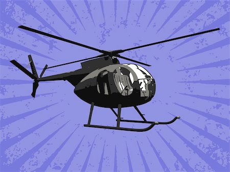simsearch:400-04864158,k - Vector helicopter Stock Photo - Budget Royalty-Free & Subscription, Code: 400-04167257