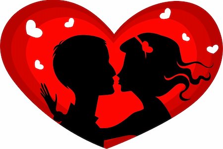 vector illustration of a valentine card Stock Photo - Budget Royalty-Free & Subscription, Code: 400-04161229