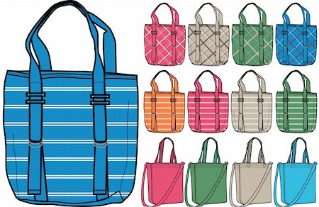 simsearch:400-04635087,k - bags in different style Stock Photo - Budget Royalty-Free & Subscription, Code: 400-04161835