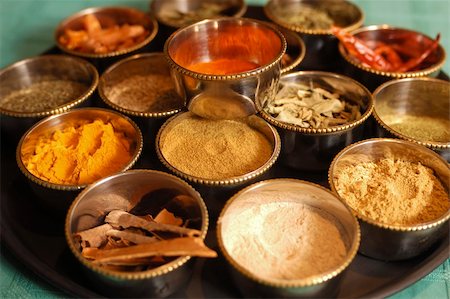 egyptian market - indian spices Stock Photo - Budget Royalty-Free & Subscription, Code: 400-04163010