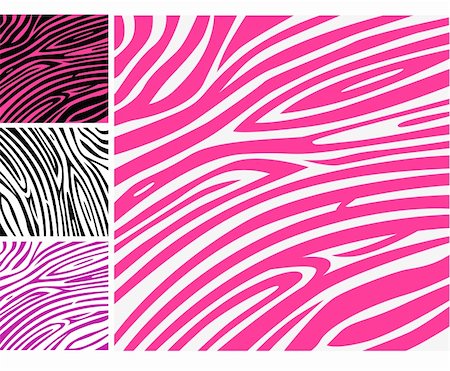 Pink zebra background pattern - perfect texture for your unique design! Stock Photo - Budget Royalty-Free & Subscription, Code: 400-04174748