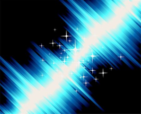 simsearch:400-04699654,k - Electric lights with Colorful gradient and delicate stars Fotografie stock - Microstock e Abbonamento, Codice: 400-04175993