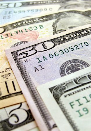 simsearch:400-04682855,k - Close up of US dollars Stock Photo - Budget Royalty-Free & Subscription, Code: 400-04176076