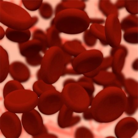 simsearch:400-04946673,k - 3D illustration of red blood cells with depth of field Stock Photo - Budget Royalty-Free & Subscription, Code: 400-04176635