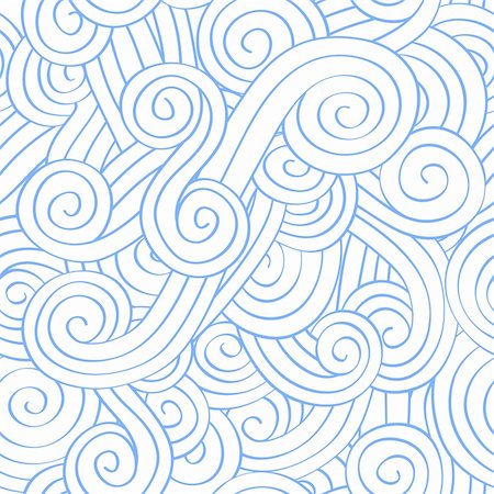 sketchy - A hand-drawn seamless spiral pattern Stock Photo - Budget Royalty-Free & Subscription, Code: 400-04177160