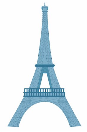 simsearch:400-08165894,k - Eiffel Tower of Paris Foto de stock - Super Valor sin royalties y Suscripción, Código: 400-04177744