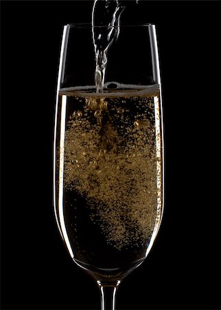 shyshka (artist) - Celebration champagne on black background. Photographie de stock - Aubaine LD & Abonnement, Code: 400-04171083