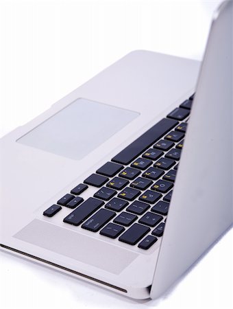 simsearch:400-04641104,k - laptop on isolated background Stockbilder - Microstock & Abonnement, Bildnummer: 400-04171446