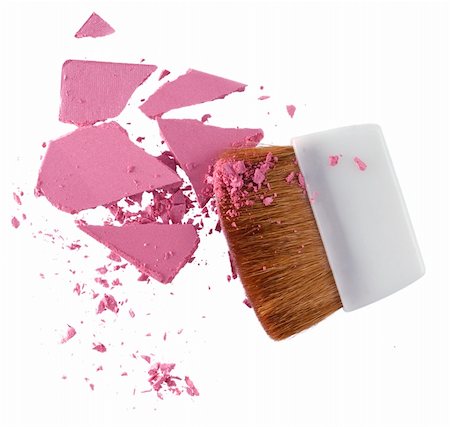 simsearch:400-05203187,k - cosmetic powder on the white background Stock Photo - Budget Royalty-Free & Subscription, Code: 400-04172128