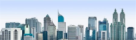 skyline jakarta - Jakarta City Panoramic in high detail Stock Photo - Budget Royalty-Free & Subscription, Code: 400-04173315