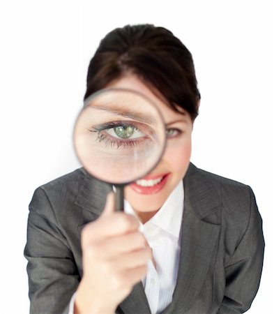 simsearch:400-04554899,k - Young detective woman Stock Photo - Budget Royalty-Free & Subscription, Code: 400-04184432