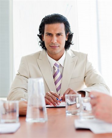 simsearch:400-05687698,k - Portrait of a charismatic male executive  in the office Stock Photo - Budget Royalty-Free & Subscription, Code: 400-04184843