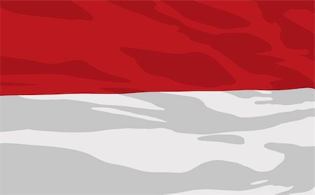 simsearch:400-07407172,k - Vector flag of Indonesie Photographie de stock - Aubaine LD & Abonnement, Code: 400-04185445