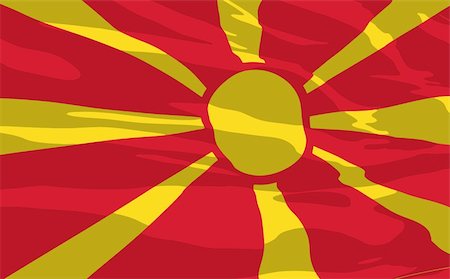 simsearch:400-07407172,k - Vector flag of Macedonia Photographie de stock - Aubaine LD & Abonnement, Code: 400-04185453