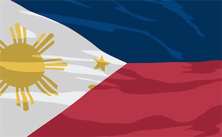 simsearch:400-07407172,k - Vector flag of Philippines Photographie de stock - Aubaine LD & Abonnement, Code: 400-04185468