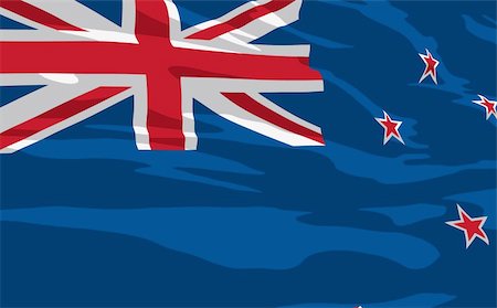 simsearch:400-07407172,k - Vector flag of New Zealand Photographie de stock - Aubaine LD & Abonnement, Code: 400-04185463