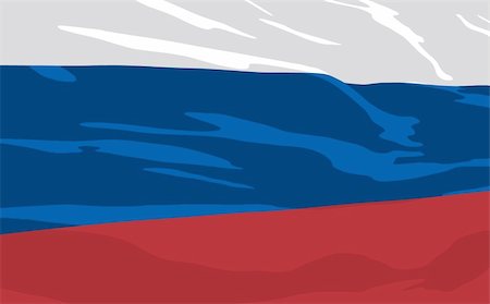 simsearch:400-07407172,k - Vector flag of Russia Photographie de stock - Aubaine LD & Abonnement, Code: 400-04185470