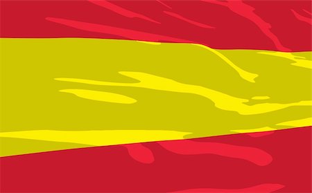 simsearch:400-07407172,k - Vector flag of Spain Photographie de stock - Aubaine LD & Abonnement, Code: 400-04185480