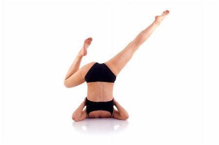 simsearch:400-04596923,k - young yoga female doing yogatic exericise Stock Photo - Budget Royalty-Free & Subscription, Code: 400-04185545
