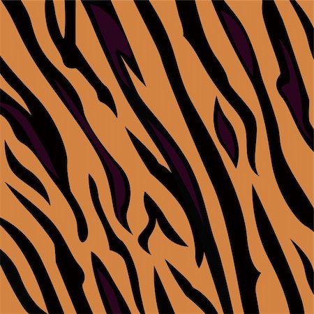 retro cat pattern - Background texture of tiger skin. Use this seamless texture for your unique design! Stock Photo - Budget Royalty-Free & Subscription, Code: 400-04185919