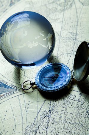 Navigation earth. Photographie de stock - Aubaine LD & Abonnement, Code: 400-04186909