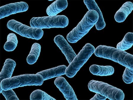 simsearch:400-03979591,k - 3d rendered close up of some isolated bacteria Stockbilder - Microstock & Abonnement, Bildnummer: 400-04189678