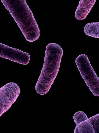 simsearch:400-05226095,k - 3d rendered close up of some isolated bacteria Stock Photo - Budget Royalty-Free & Subscription, Code: 400-04189684
