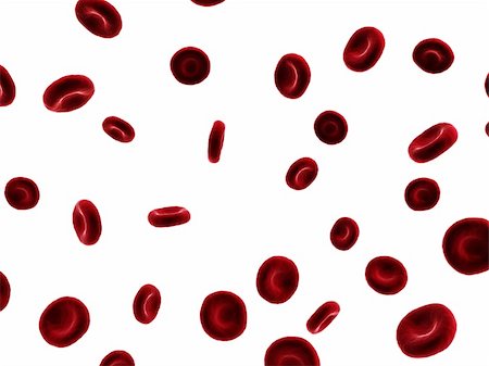 simsearch:400-04418254,k - 3d rendered illustration of isolated red blood cells Stock Photo - Budget Royalty-Free & Subscription, Code: 400-04189851