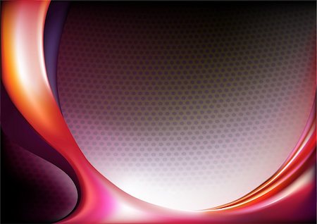 simsearch:400-05173615,k - Vector illustration of  futuristic abstract spotty background resembling motion blurred neon light curves Fotografie stock - Microstock e Abbonamento, Codice: 400-04182537