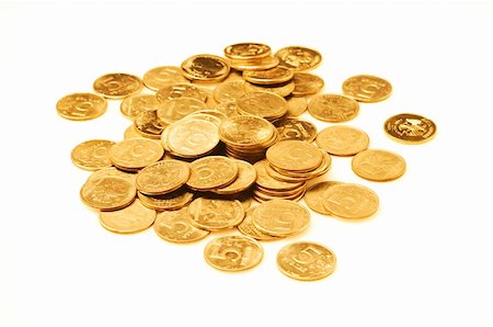 simsearch:400-04739674,k - Russian money isolated on white Photographie de stock - Aubaine LD & Abonnement, Code: 400-04183442