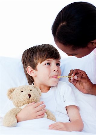 Cute little boy with his doctor in a hospital Stock Photo - Budget Royalty-Free & Subscription, Code: 400-04198519