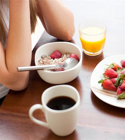 simsearch:400-04708507,k - Healthy breakfast on a table Stock Photo - Budget Royalty-Free & Subscription, Code: 400-04198666