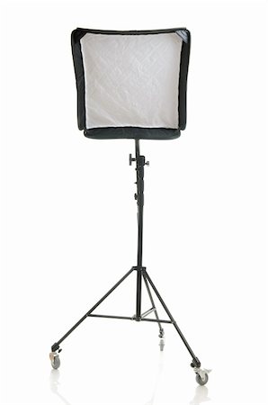 strebe - Studio stand isolated over white Stock Photo - Budget Royalty-Free & Subscription, Code: 400-04190202