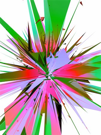 simsearch:400-05383519,k - 3d rendered illustration of an abstract colorful background Foto de stock - Super Valor sin royalties y Suscripción, Código: 400-04191302