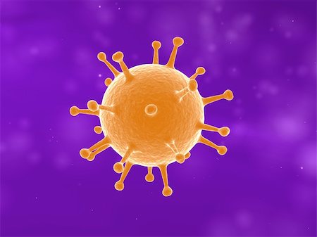 3d rendered illustration of an isolated virus Stock Photo - Budget Royalty-Free & Subscription, Code: 400-04191349