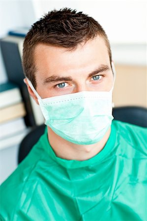 Self-assured male surgeon looking at the camera Stock Photo - Budget Royalty-Free & Subscription, Code: 400-04205507