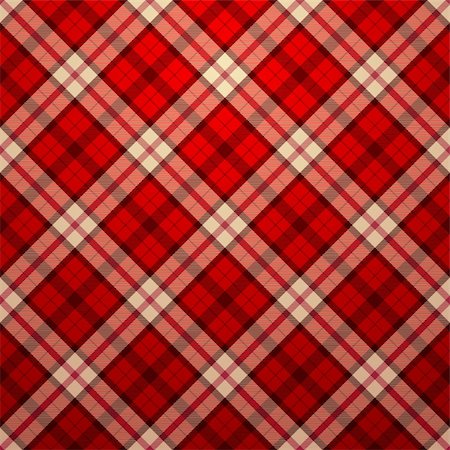 scrapbook cards christmas - tartan,  this  illustration may be useful  as designer work Stock Photo - Budget Royalty-Free & Subscription, Code: 400-04205940
